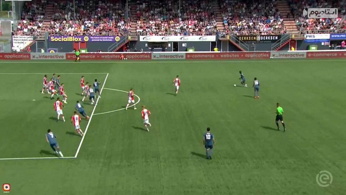 گل دوم فاینورد به امن (دنیلو)