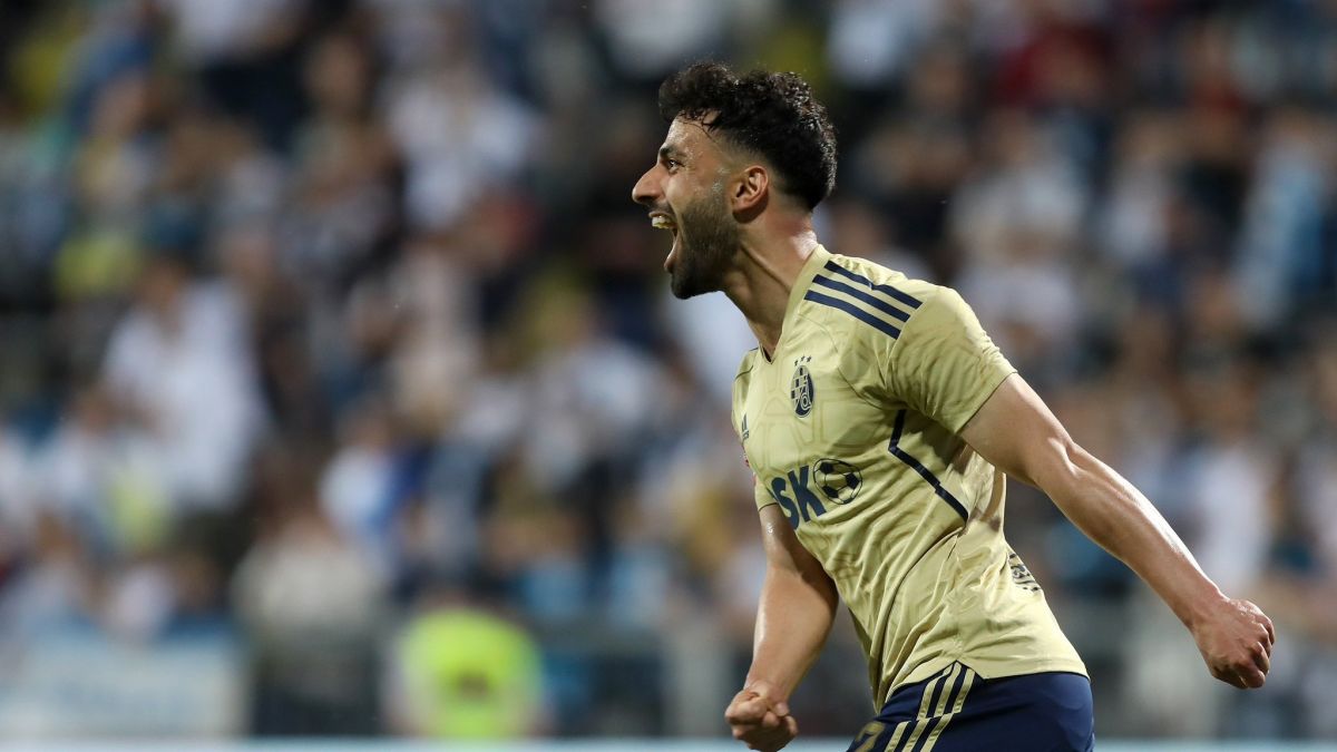 گلزنی صادق محرمی برای دیناموزاگرب مقابل رییکا