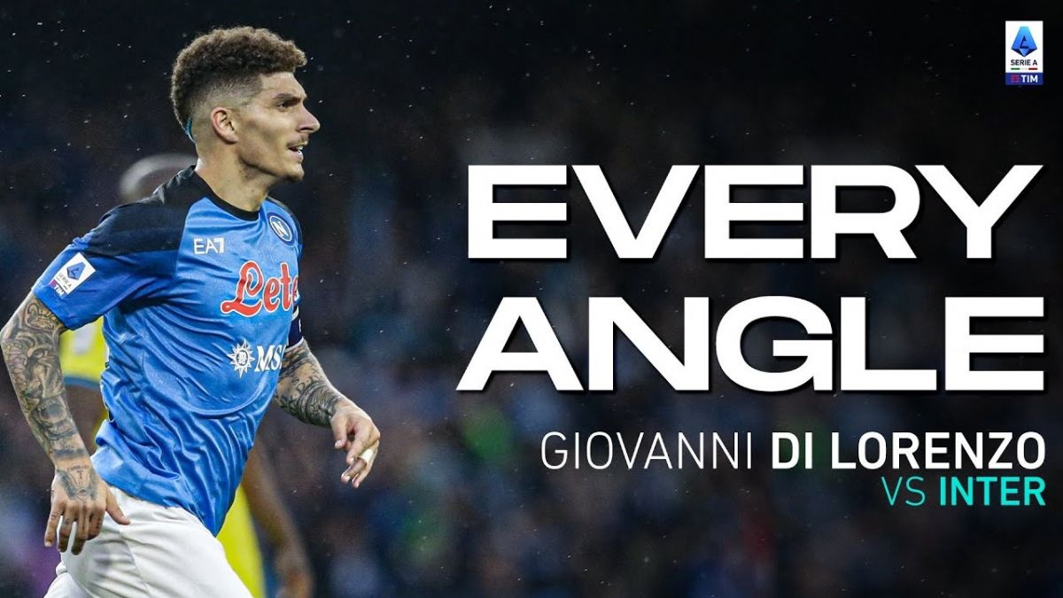 سوپرگل دی لورنزو بازیکن ناپولی مقابل اینتر از تمام زوایا