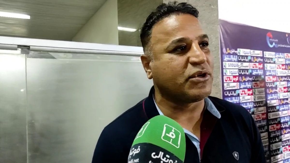 صحبت‌های عزیز فریسات سرمربی استقلال ملاثانی در پایان دیدار با سایپا