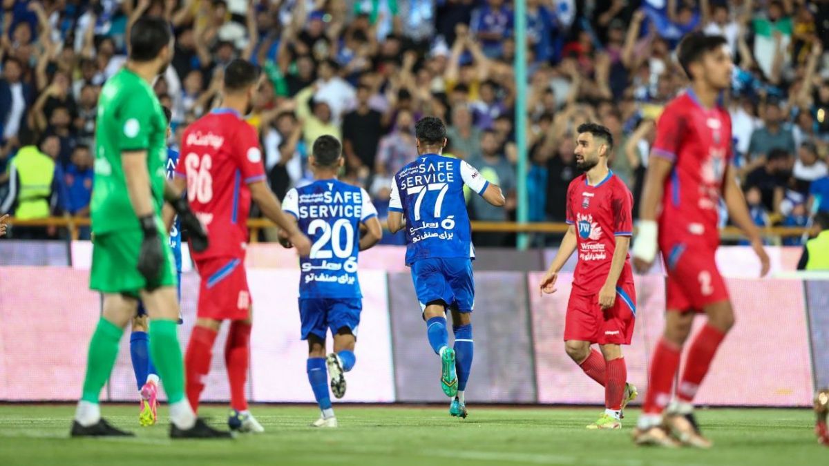 خلاصه بازی استقلال 4-0 نساجی (نیمه نهایی جام حذفی)