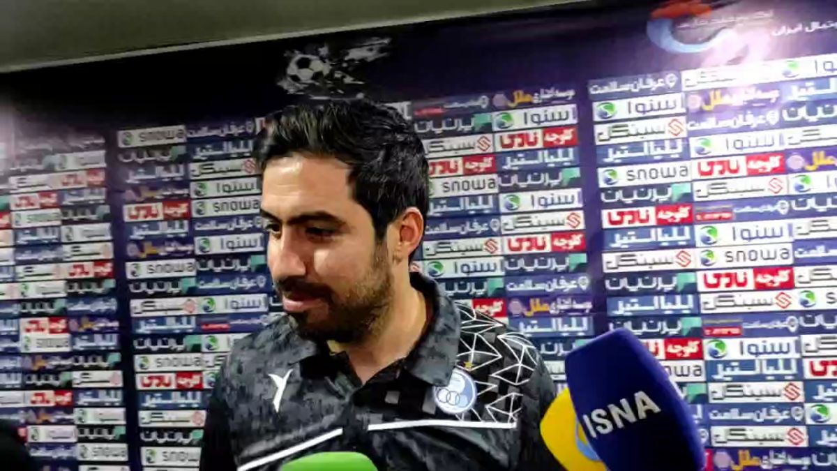 اختصاصی/ صحبت های خسرو حیدری در پایان بازی استقلال و نساجی