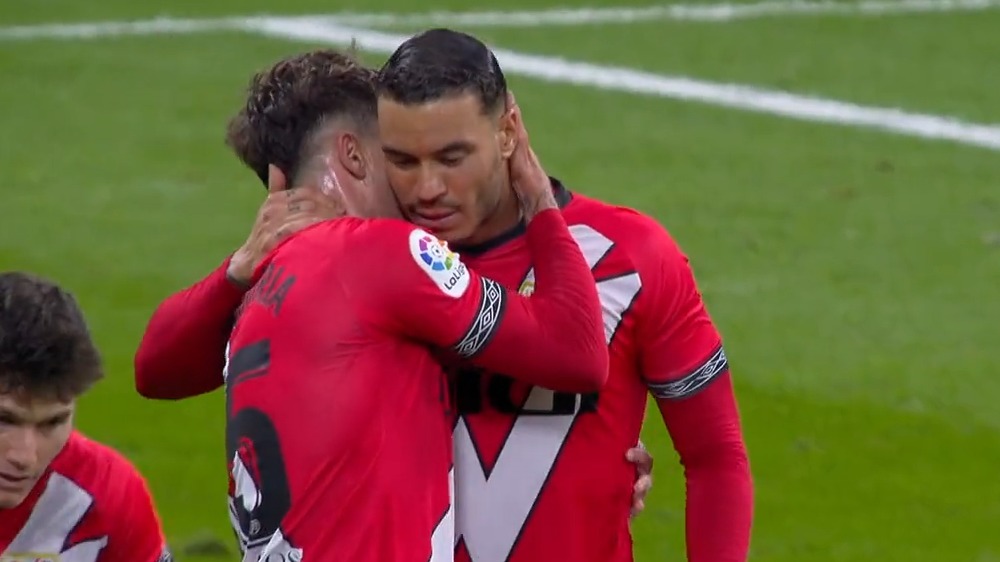 گل اول رایو وایکانو به رئال مادرید (توماس)