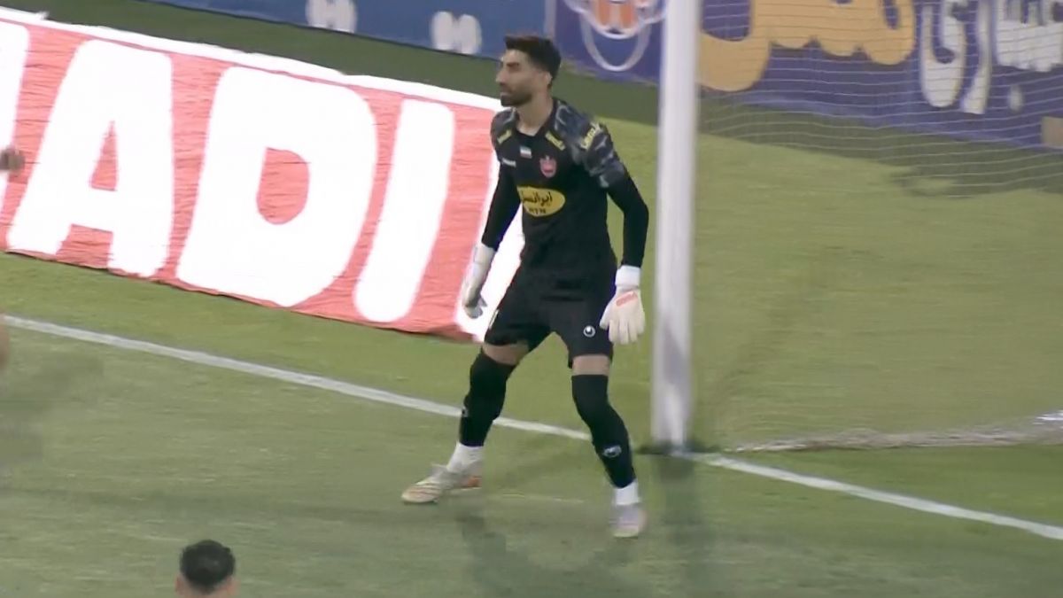 مهار پنالتی مسعود شجاعی توسط علیرضا بیرانوند