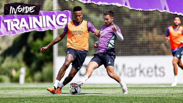 تمرین رئال مادرید برای تقابل با سویا