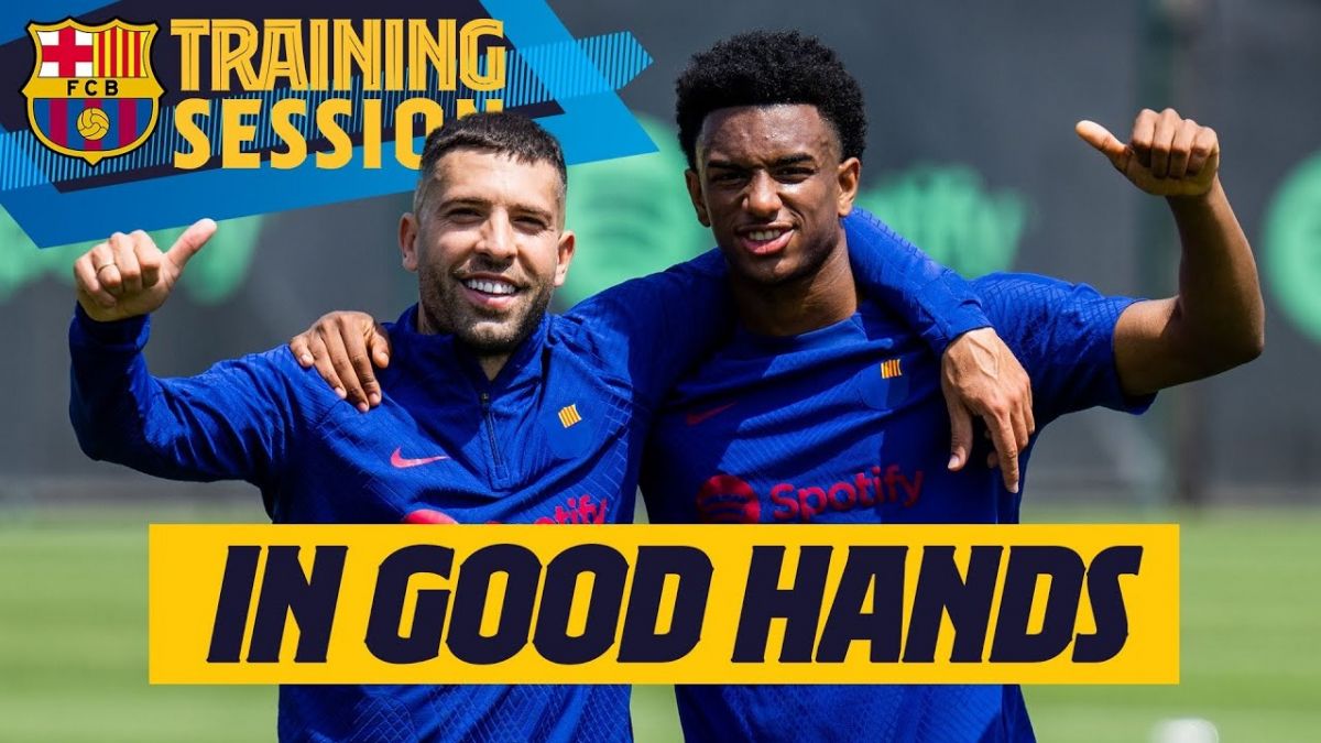 تمرین بارسلونا برای تقابل با مایورکا