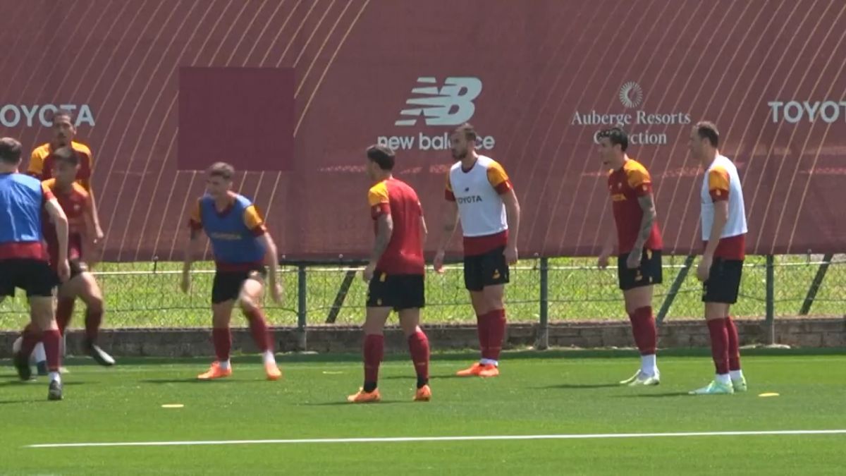 تمرینات آماده سازی آاس رم برای تقابل با سویا