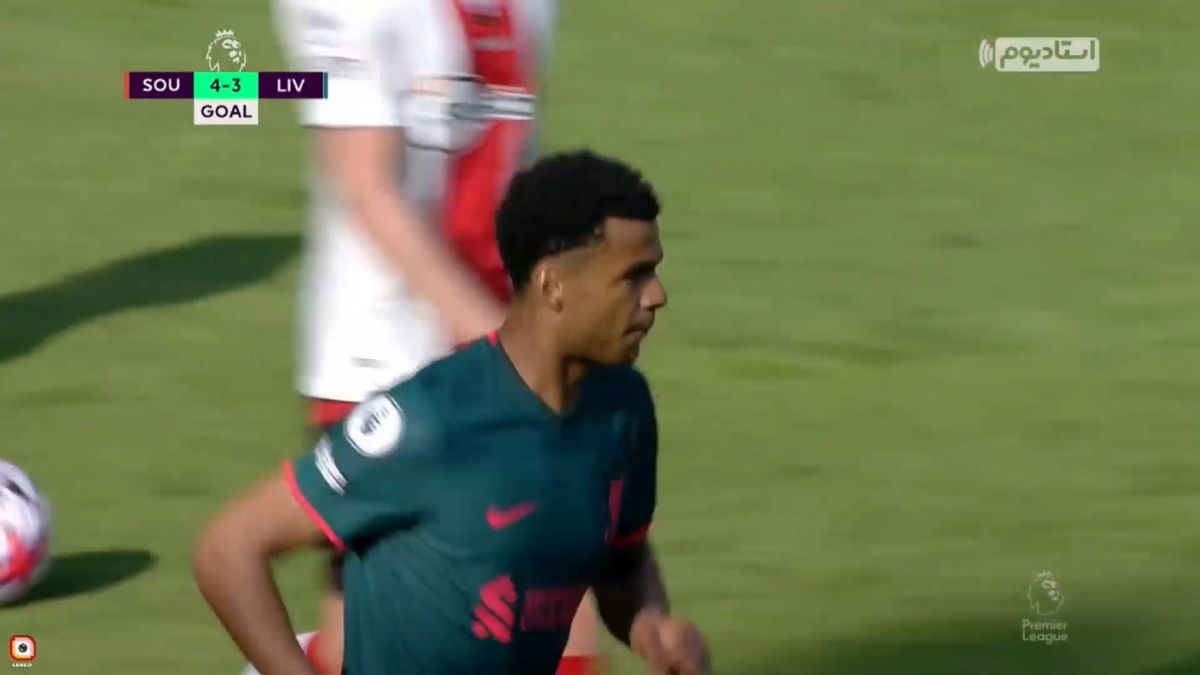 گل سوم لیورپول به ساوتهمپتون (گاکپو)