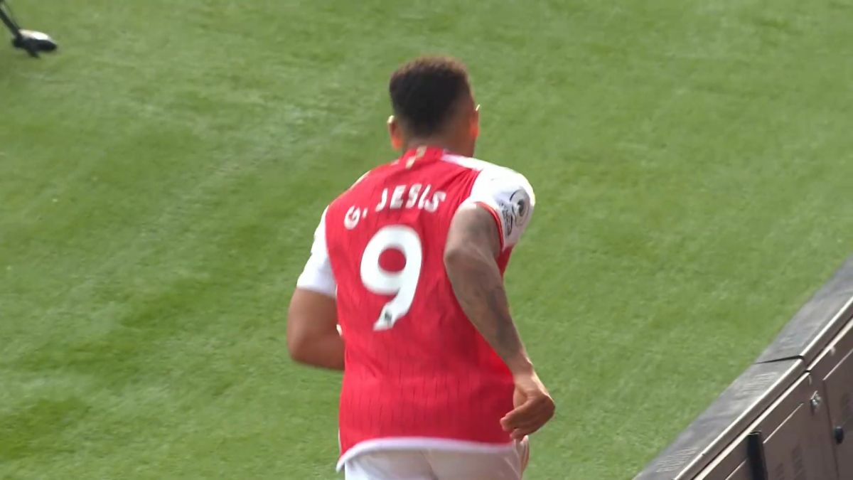 گل چهارم آرسنال به ولورهمپتون (ژسوس)