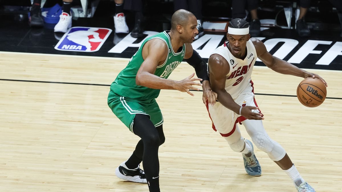 خلاصه بازی بسکتبال میامی هیت - باستن سلتیکس (قهرمانی میامی هیت)