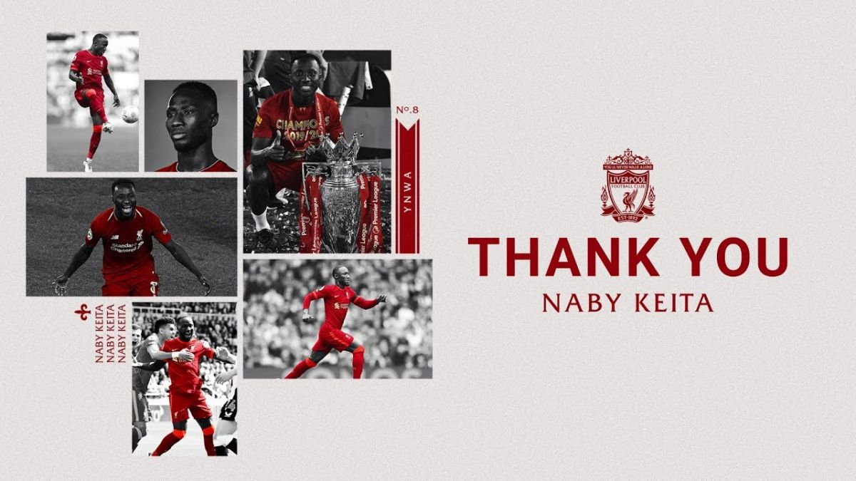 کلیپ لیورپول به بهانه جدایی نبی کیتا در پایان فصل