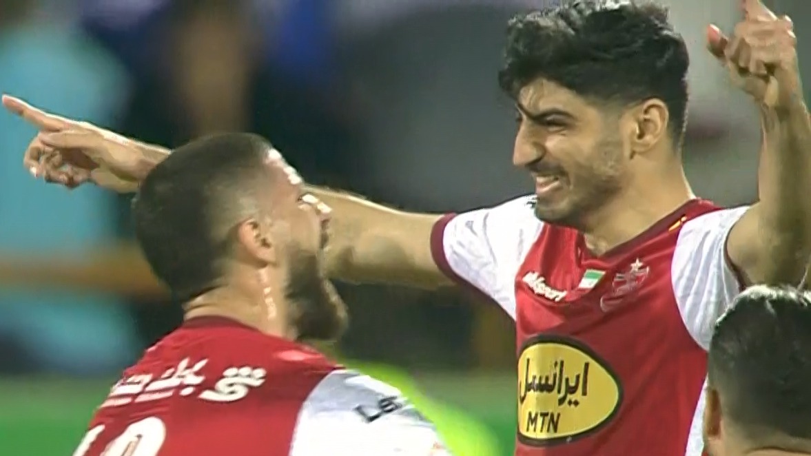 گل اول پرسپولیس به استقلال (سوپرگل ترابی)