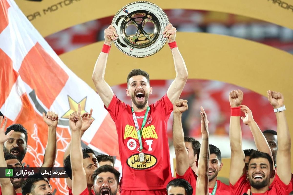 گزارش تصویری اختصاصی/ جشن قهرمانی پرسپولیس در جام حذفی