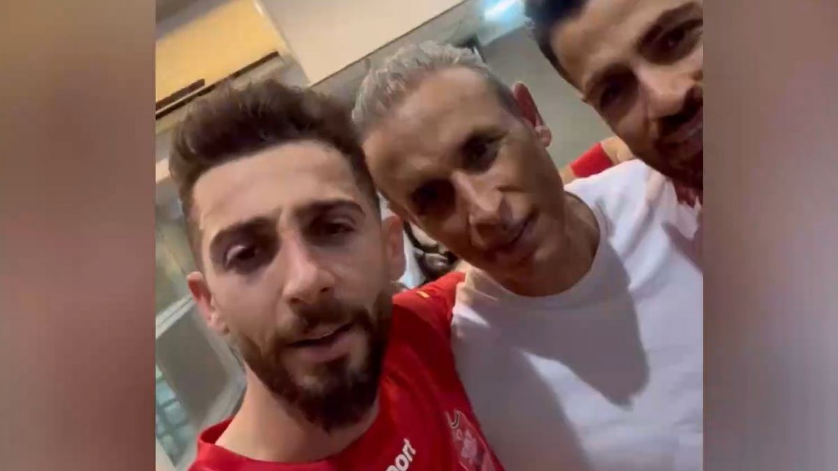 ویدیوی فان مهدی عبدی با یحیی گل محمدی پس از قهرمانی در جام حذفی