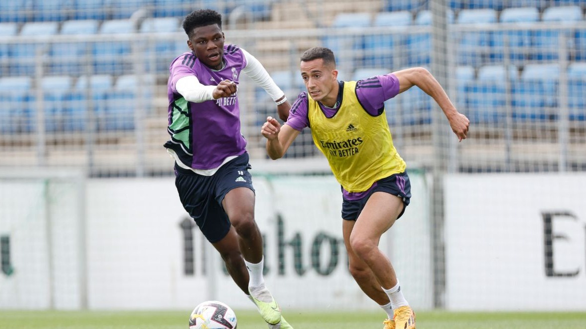 تمرین رئال مادرید برای تقابل با بیلبائو