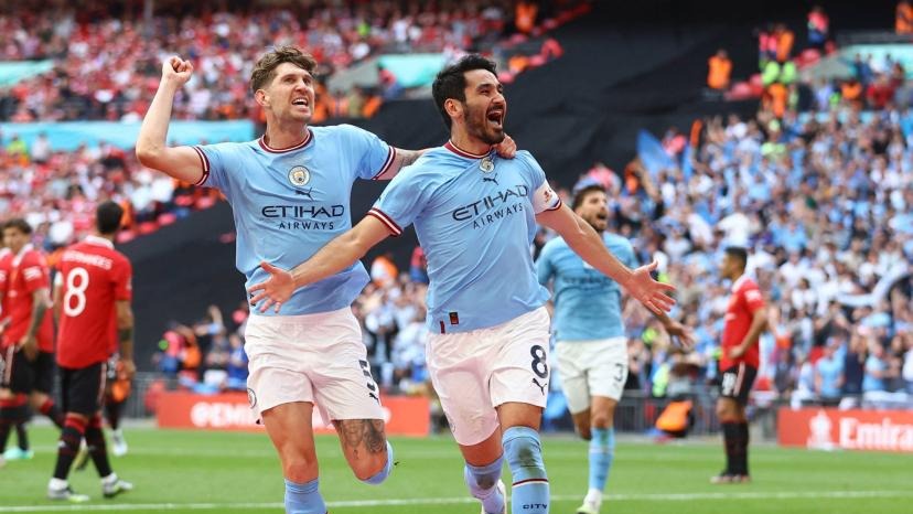 خلاصه بازی منچسترسیتی 2-1 منچستریوناتید (فینال جام حذفی)