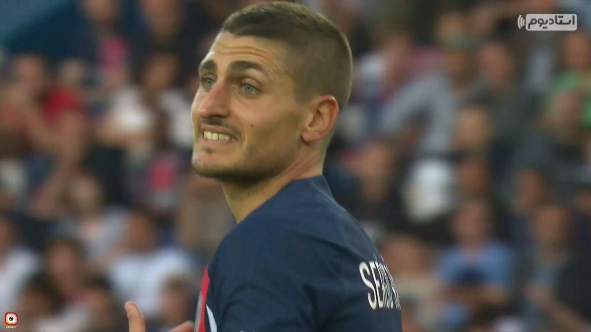 گل اول کلرمون به پاری سن ژرمن (گاستین روی اشتباه وراتی)