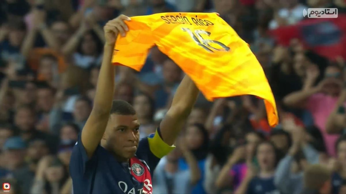 گل دوم پاری سن ژرمن به کلرمون (امباپه - پنالتی)