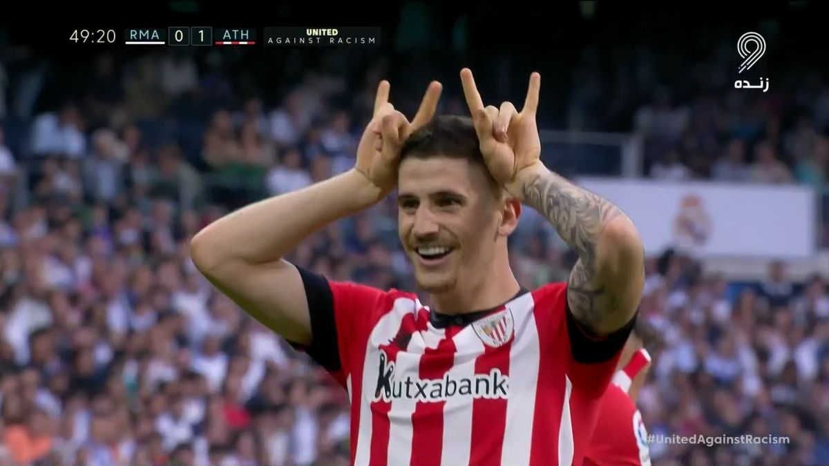 گل اول اتلتیک بیلبائو به رئال مادرید (اویهان سانست)