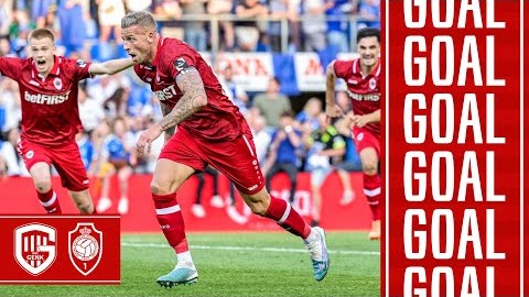 قهرمانی دیوانه بار آنتورپ در لیگ بلژیک با سوپرگل آلدرویرلد بازیکن سابق تاتنهام