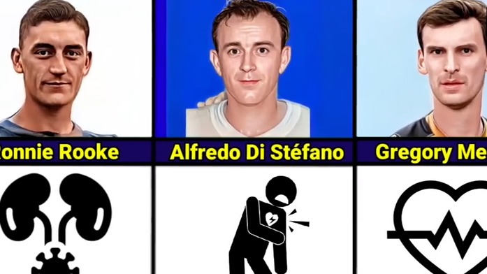 مرور دلیل مرگ ستارگان فقید فوتبال جهان که با حوادث طبیعی و غیر طبیعی جان خود را از دست دادند.  روحشان شاد و یادشان گرامی