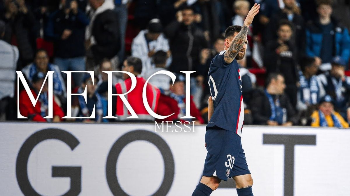 کلیپ باشگاه پاری سن ژرمن به بهانه جدایی لیونل مسی