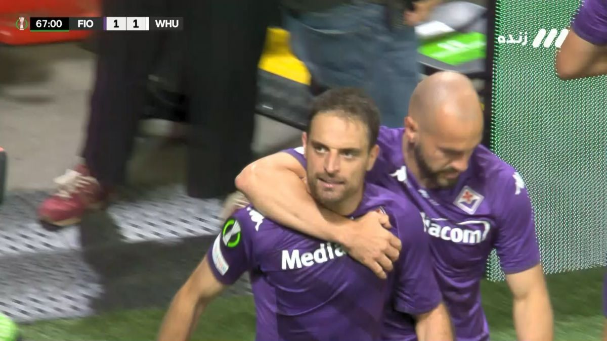 گل اول فیورنتینا به وستهام (بوناونتورا)