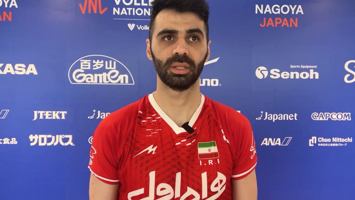 صحبت‌های محمدطاهر وادی پاسور تیم ملی والیبال پس از دیدار مقابل لهستان