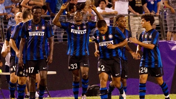 گل های بازی اینتر 3-0 منچسترسیتی (2010)