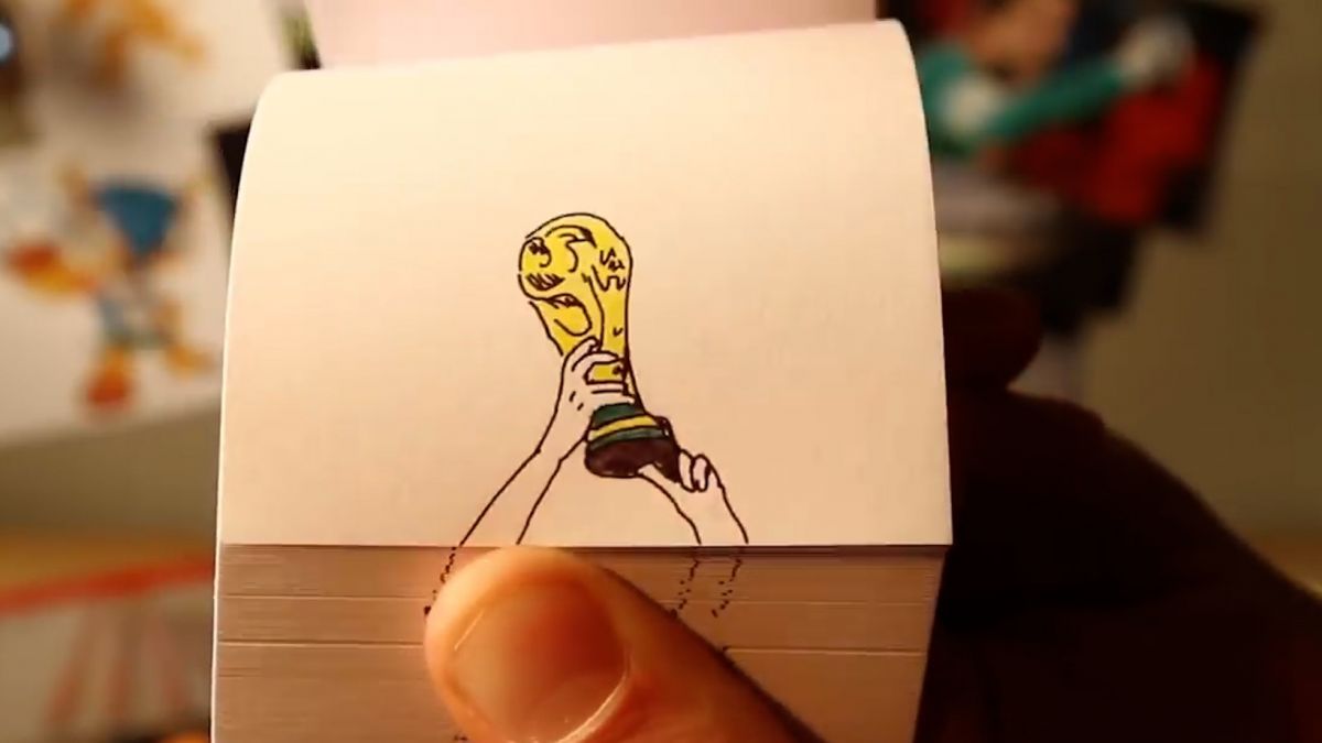 فلیپ بوک از سه گل برتر در جام جهانی 2014 برزیل که با قهرمانی تیم ملی فوتبال آلمان به پایان رسید