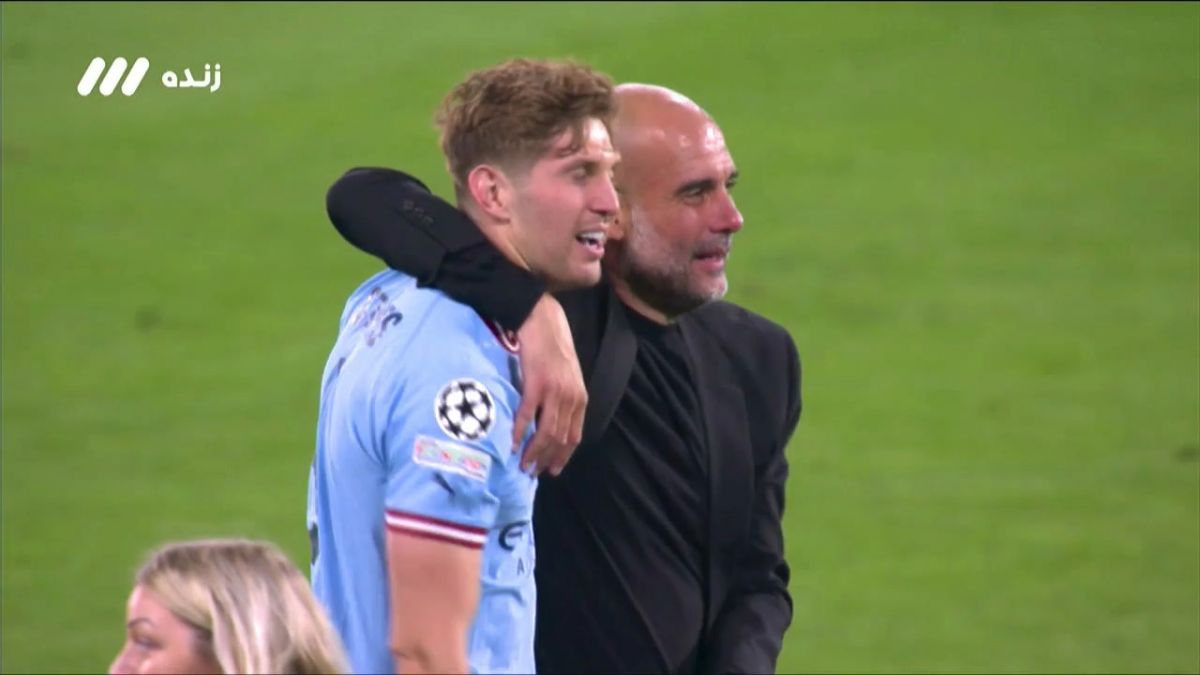 سوت پایان بازی و تقابل شادی و غم بازیکنان منچسترسیتی و اینتر