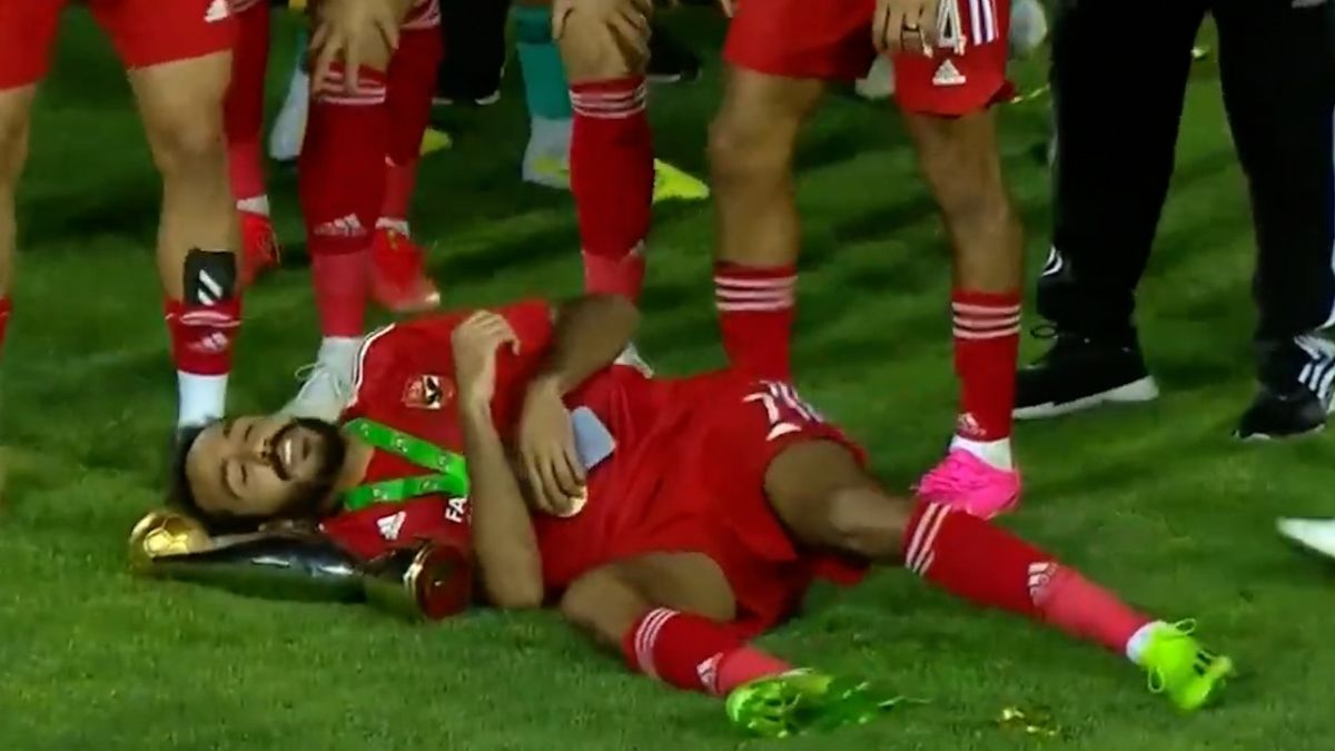 جشن قهرمانی الاهلی مصر در لیگ قهرمانان آفریقا (فصل 23-2022)