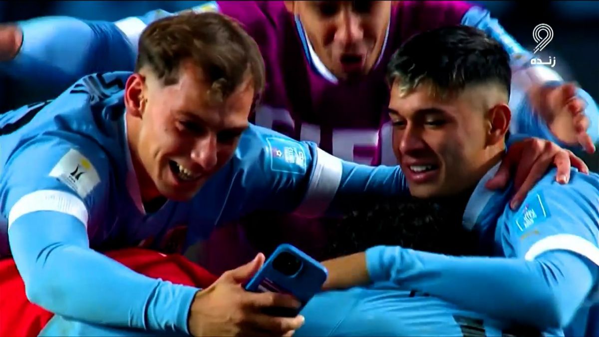 تقابل شادی و غم بازیکنان اروگوئه و ایتالیا در فینال جام جهانی جوانان 2023