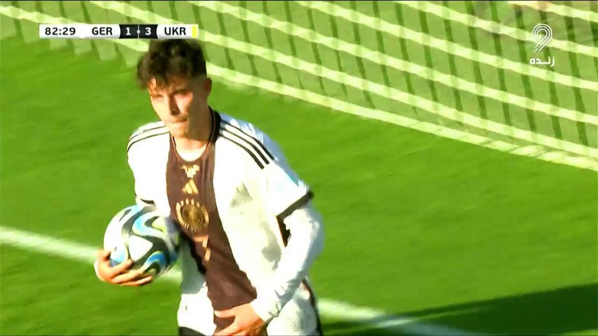 گل دوم آلمان به اوکراین (کای هاورتز)