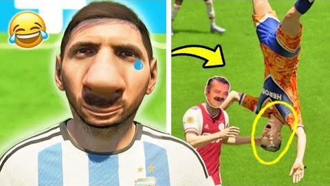 لحظات کمتر دیده شده در بازی فیفا