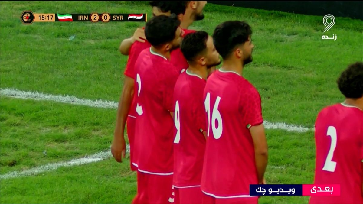 گل دوم امید ایران به امید سوریه (احمد شریعت زاده)