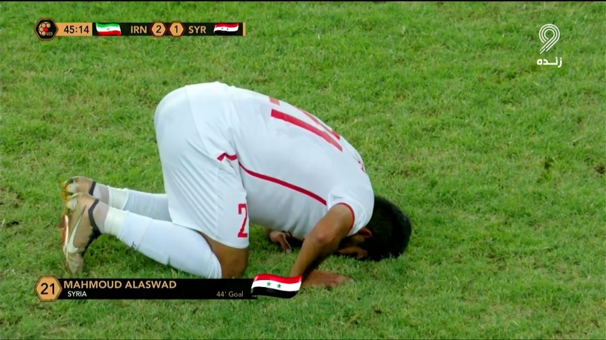 گل اول امید سوریه به امید ایران (محمود)