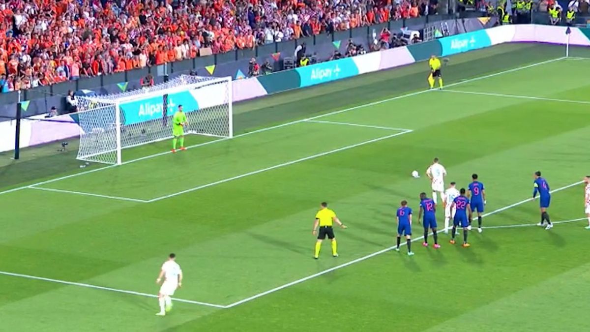 گل اول کرواسی به هلند (کراماریچ - پنالتی)