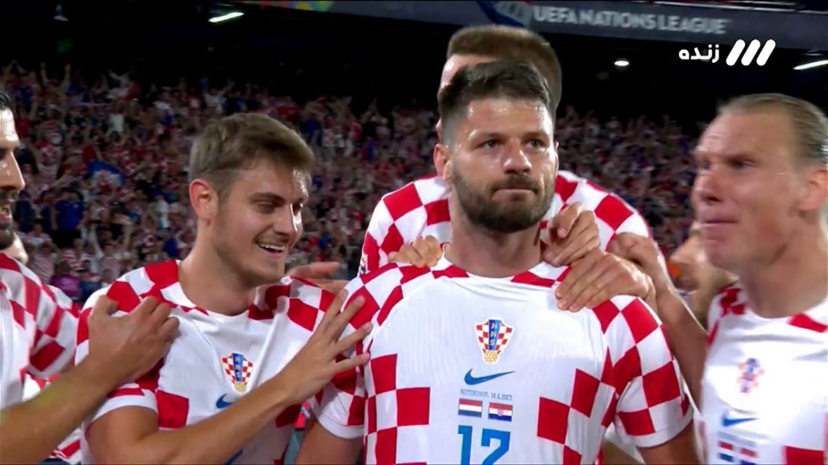 گل سوم کرواسی به هلند (پتکوویچ)