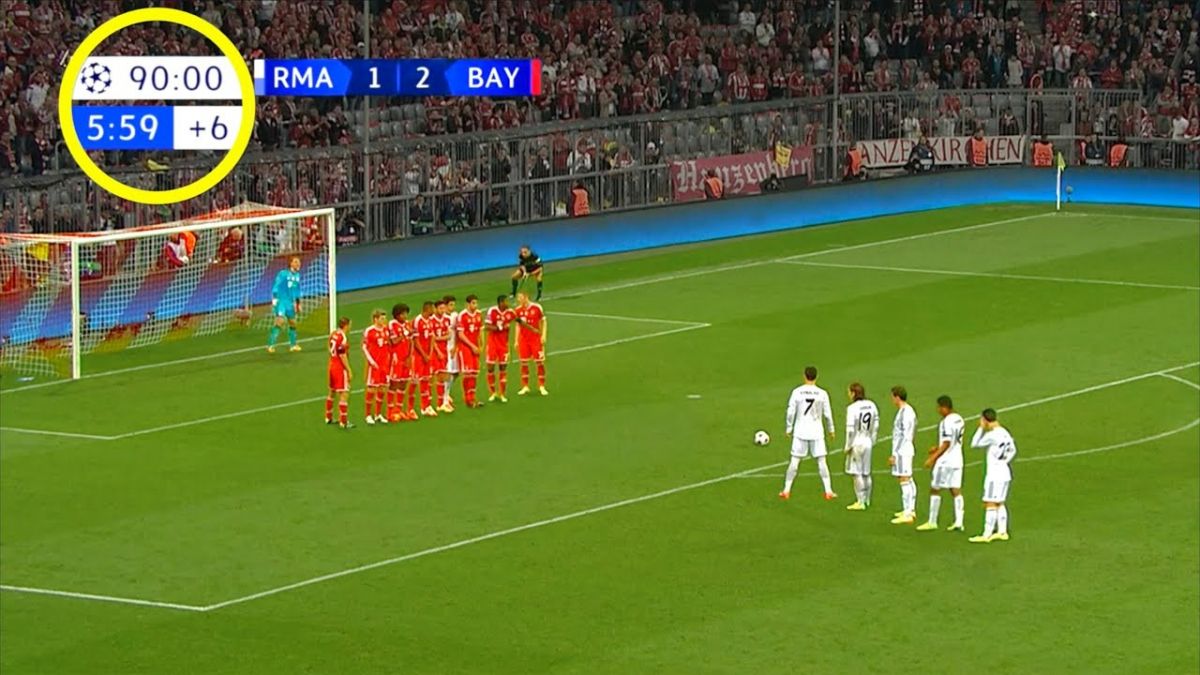 گلهای دقیقه پایانی بزرگان فوتبال