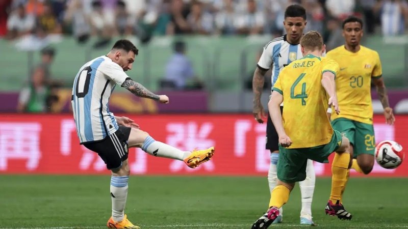 خلاصه بازی آرژانتین 2-0 استرالیا