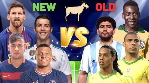 مقایسه 4 اسطوره قدیمی فوتبال جهان با 4 فوق ستاره جدید