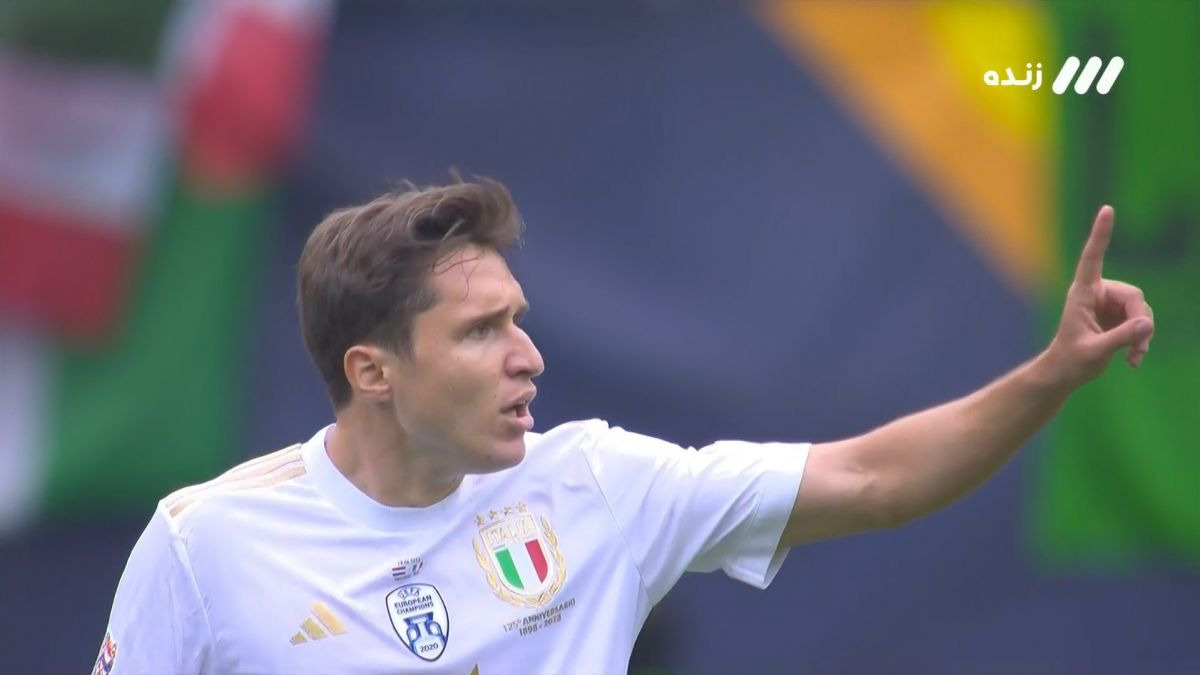 گل سوم ایتالیا به هلند (کیه زا)