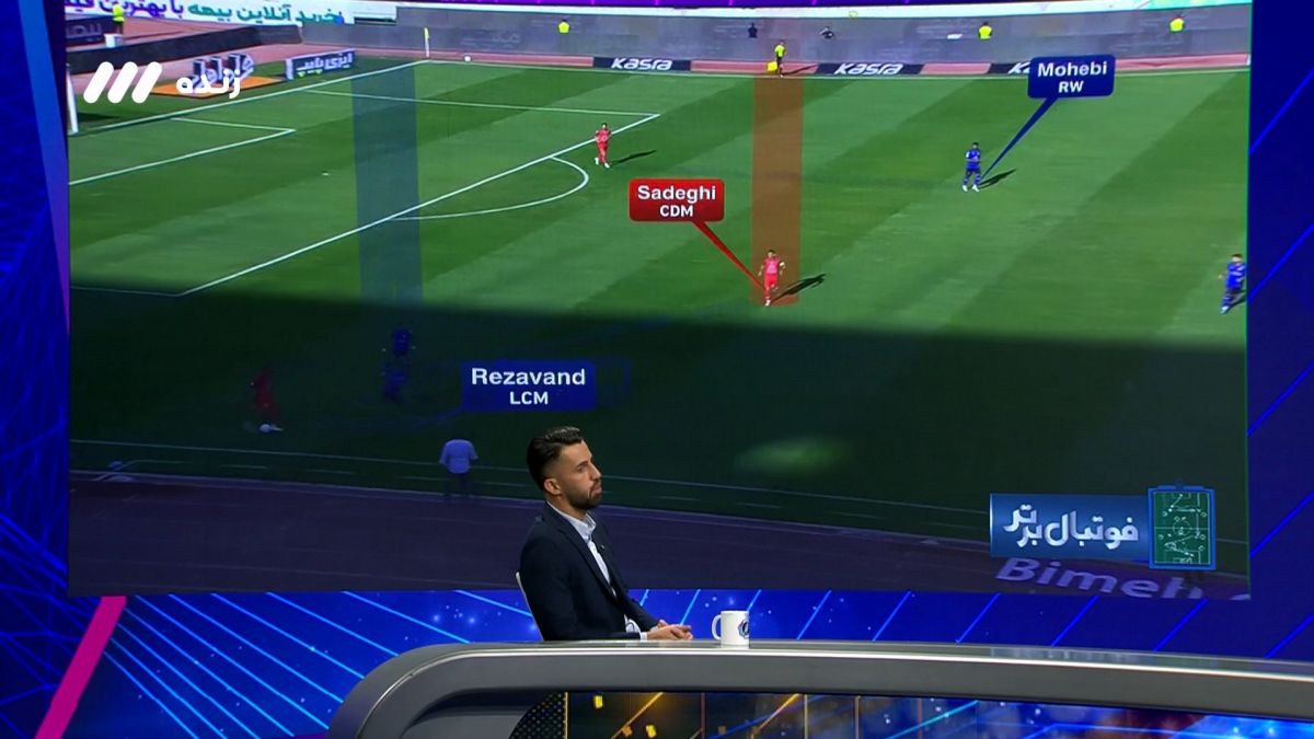 فوتبال برتر/ آنالیز حرکات برتر، پرس و پاس گلهای آرش رضاوند برای استقلال