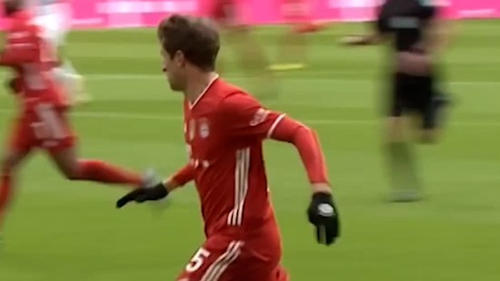 پاس طلایی توماس مولر در بایرن مونیخ