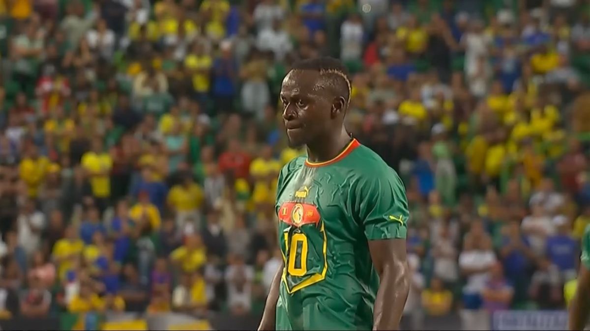 گل چهارم سنگال به برزیل (دبل مانه)