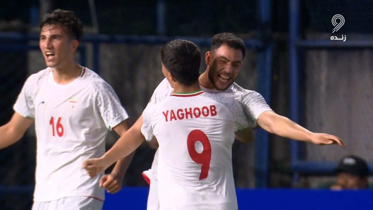 گل اول نوجوانان ایران به نوجوانان کره جنوبی (نیما اندرز)