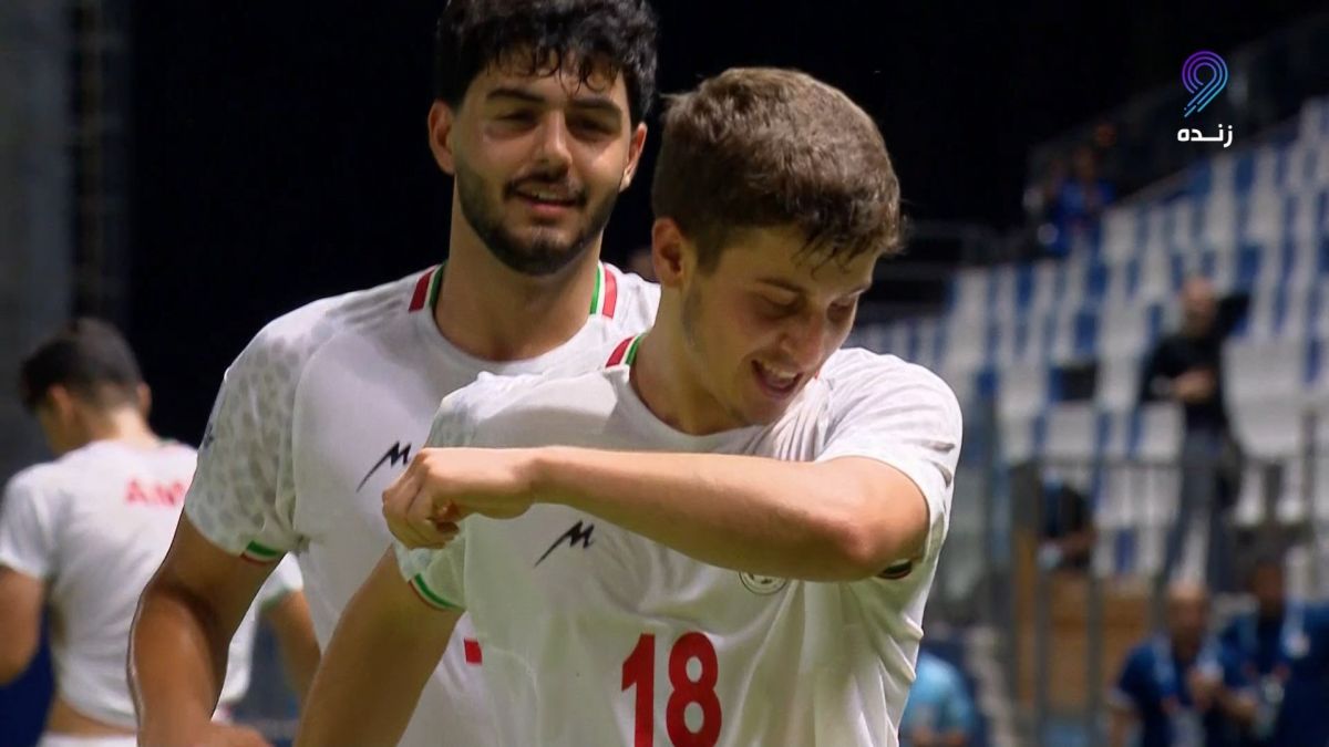 گل دوم نوجوانان ایران به نوجوانان کره جنوبی (گل زیبای ماهان صادقی)