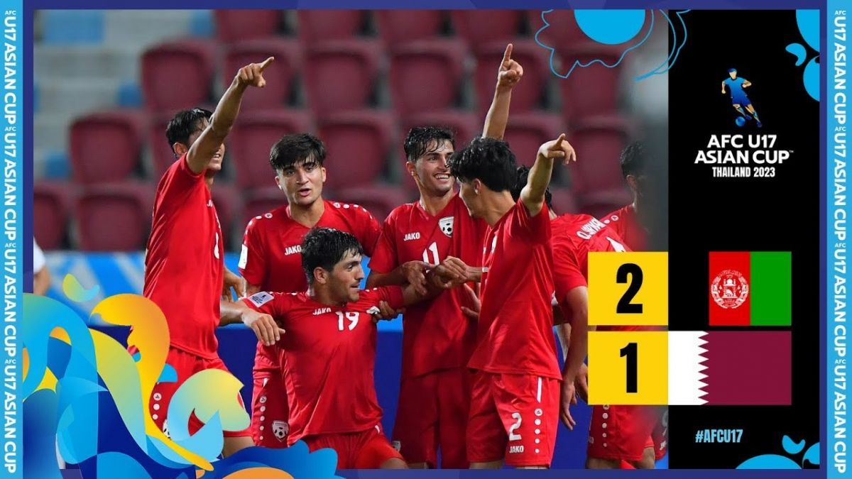 خلاصه بازی نوجوانان افغانستان 2-1 نوجوانان قطر (گروه ایران)
