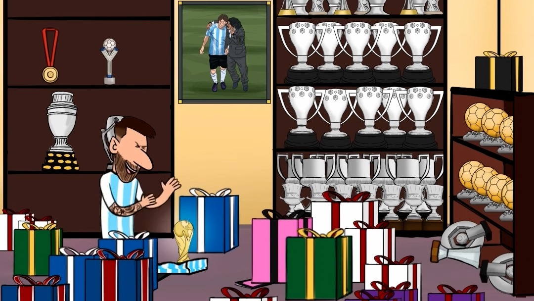 انیمیشن دیدنی و فان به بهانه تولد ستاره فوتبال جهان لیونل مسی